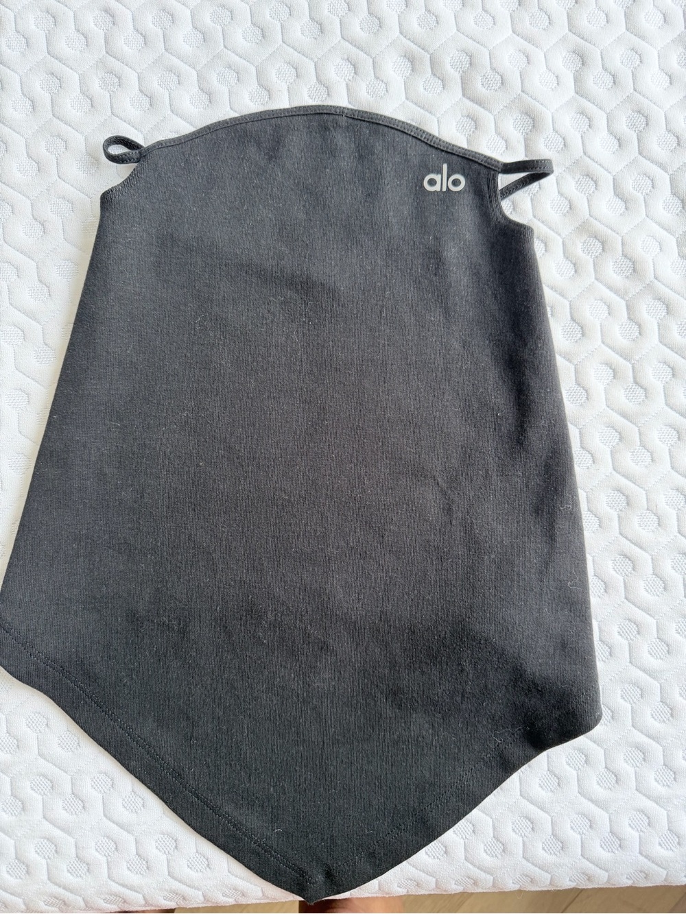 ALO Black Long Face Mask